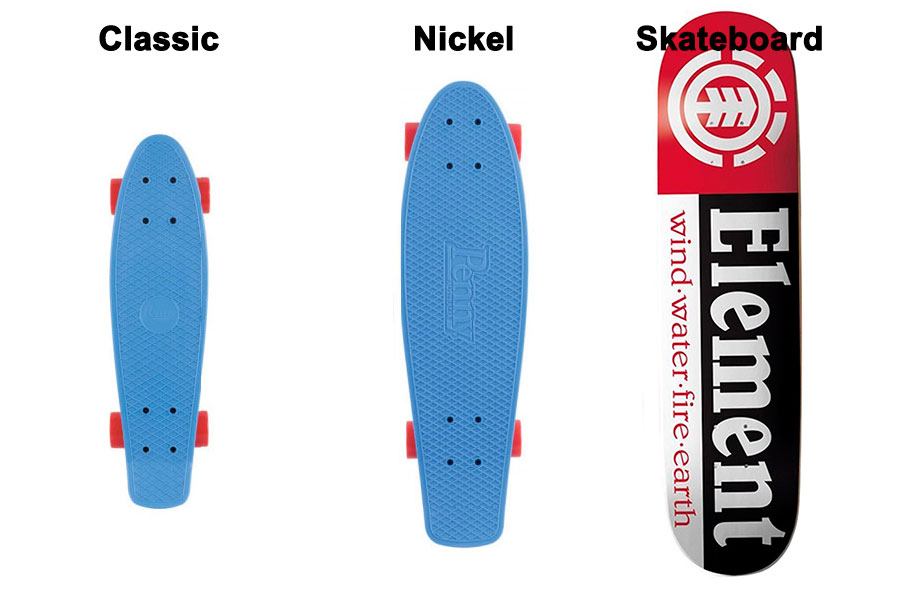 Penny vs longboard