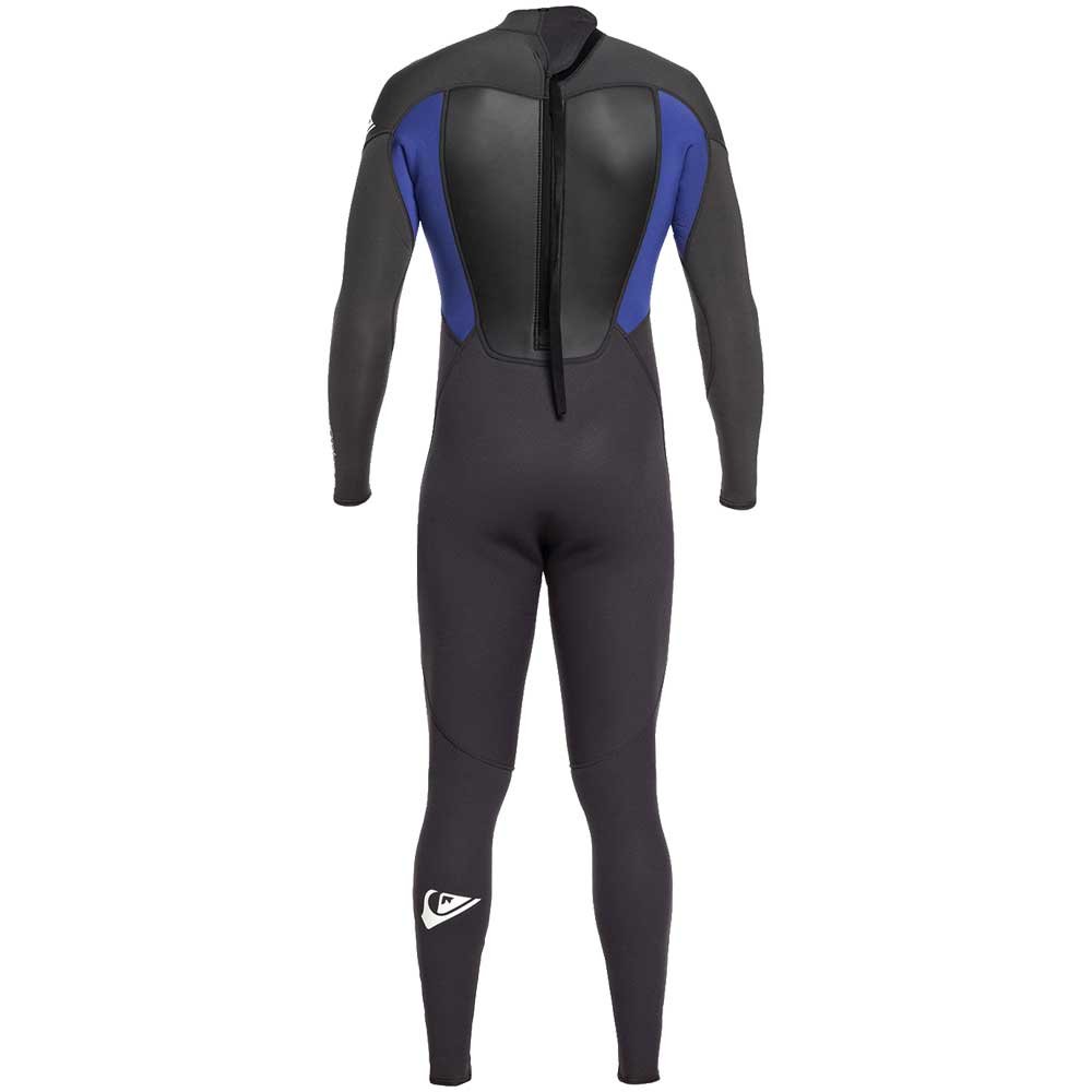 Quiksilver Prologue Hátul Zip Beépíthető Neoprén Ruha 4/3