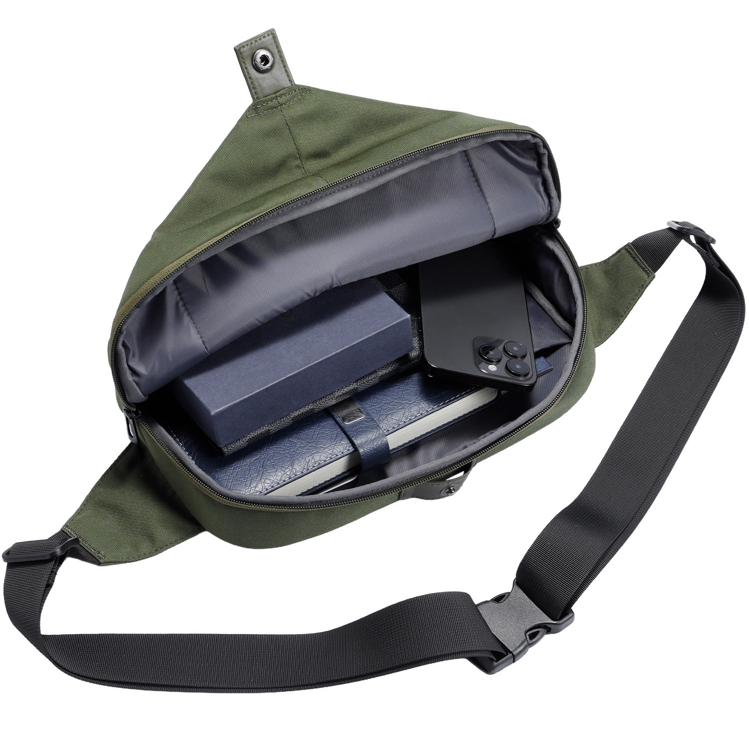 Annox Ecosmart Sling Bag – Vízálló Táska Felújított Anyagból Rollerhez, Gördeszkához & Görkorizáshoz