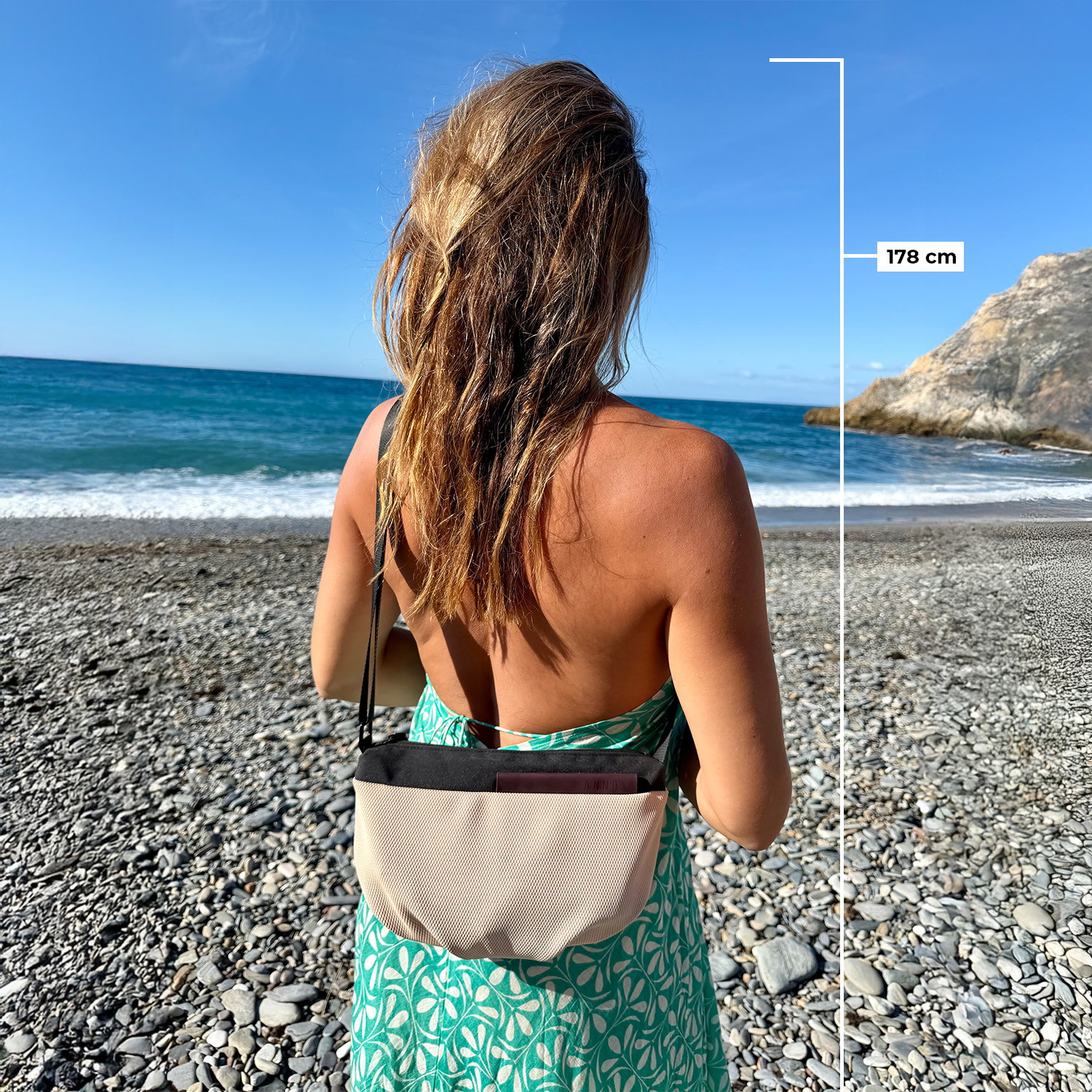 Annox On-The-Go Sling Bag – Vízálló táska gördeszkához és rollerhez