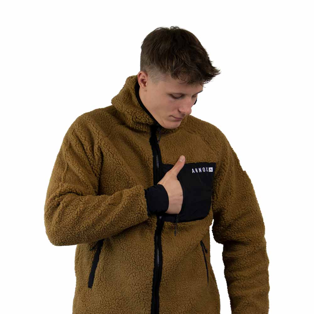 Annox Summit Hoodie Sherpa Gyapjú Dzseki