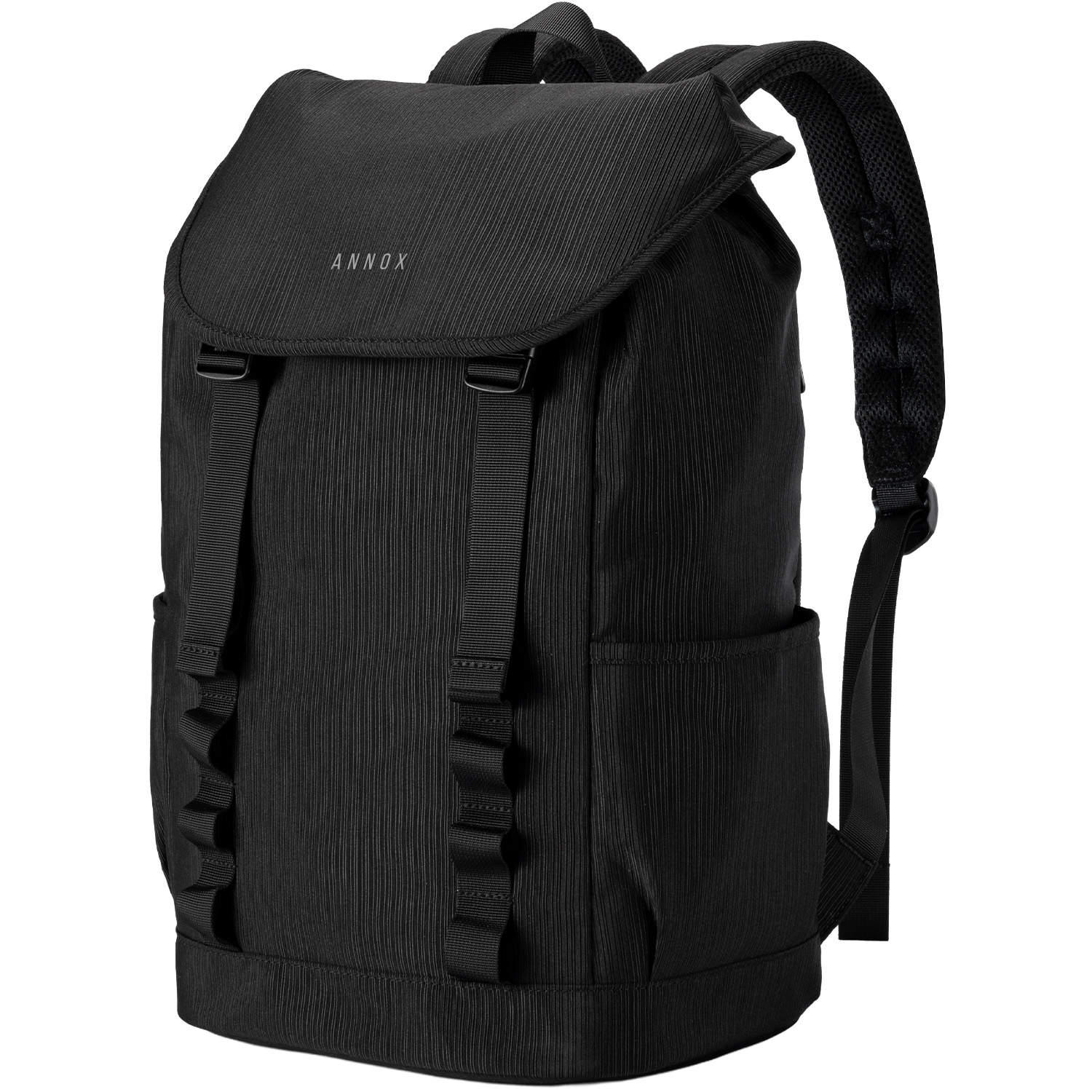 Annox Urban Roll 18L - Water-repellent Backpack With Laptop Compartment And Water Bottle Holder