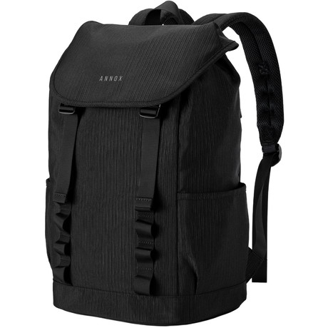 Annox Urban Roll 18L - Water-repellent Backpack With Laptop Compartment And Water Bottle Holder