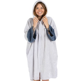 Dryrobe Teljes Zipper Organikus Törölköző Köntös