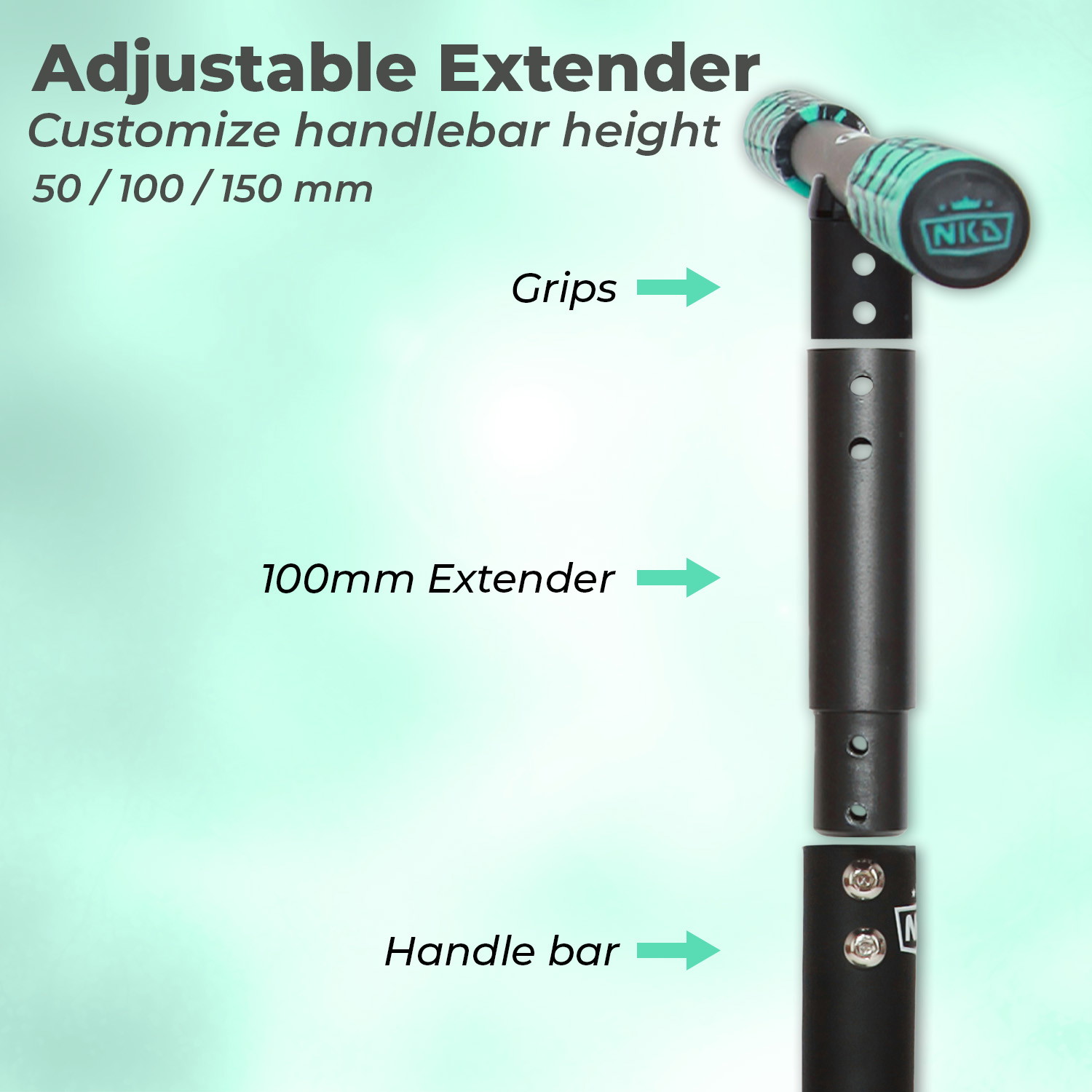 NKD PRO 7.5" Trambulin robogó