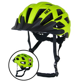 NKX City LED Kerékpáros Sisak beépített lámpával