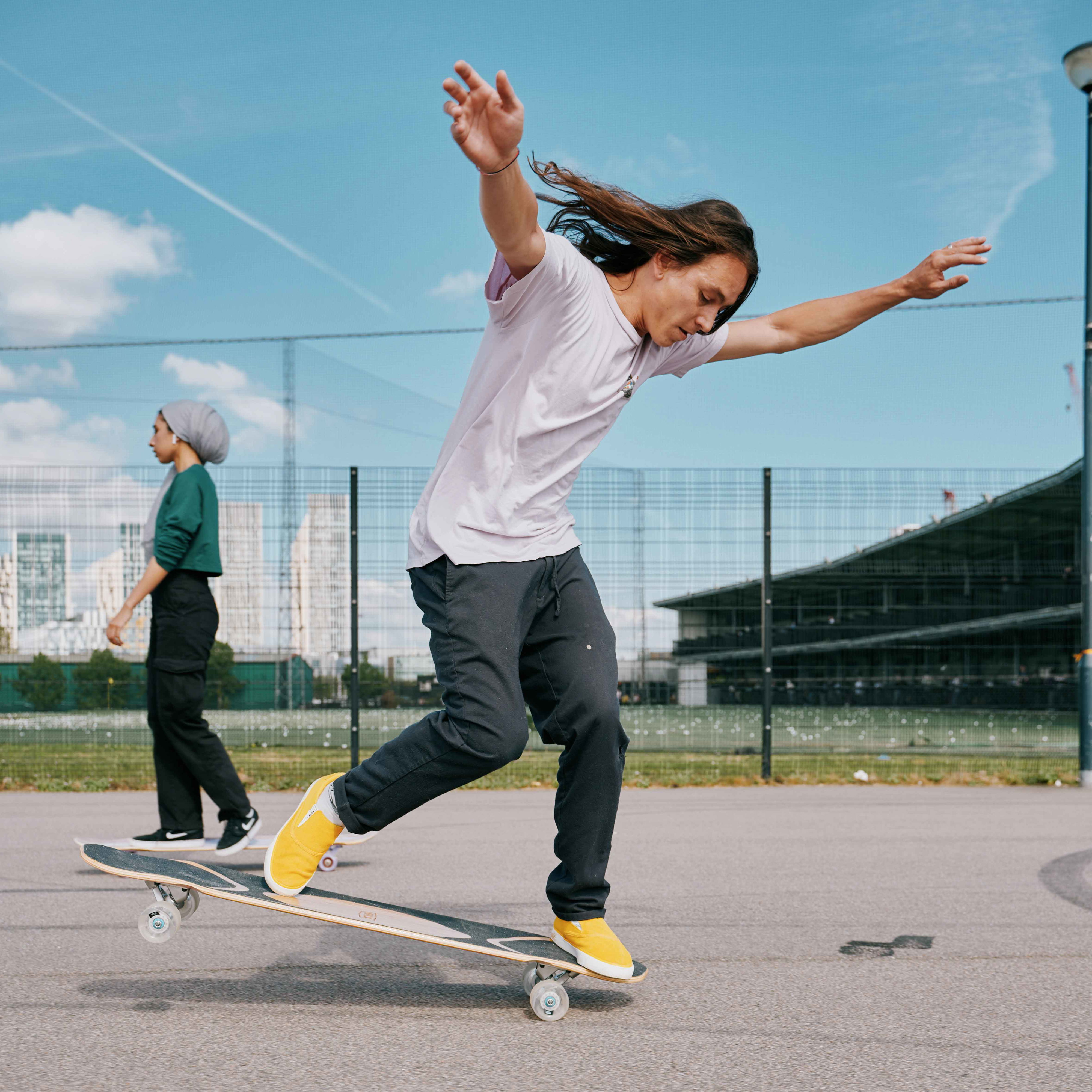 NKX Feather Dancing Longboard