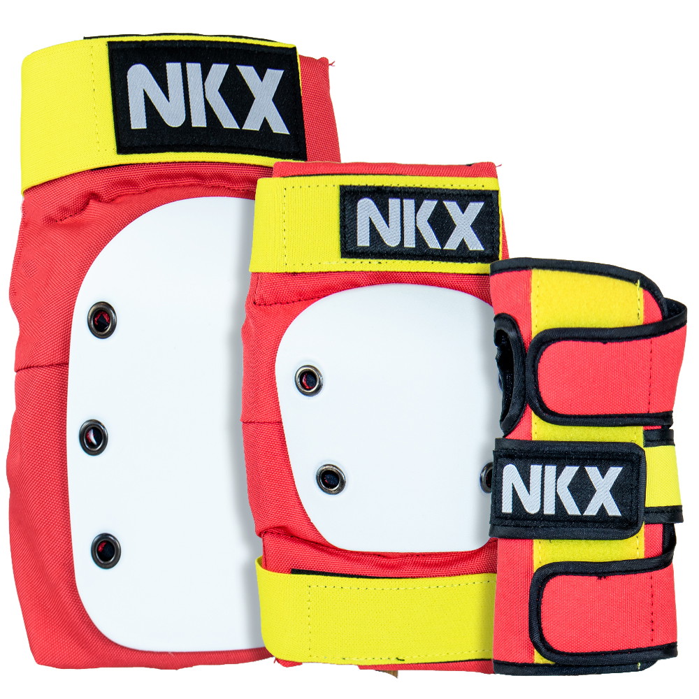 NKX 3-Pack Pro Védőfelszerelés - Térd- és könyökvédők, valamint csuklóvédők