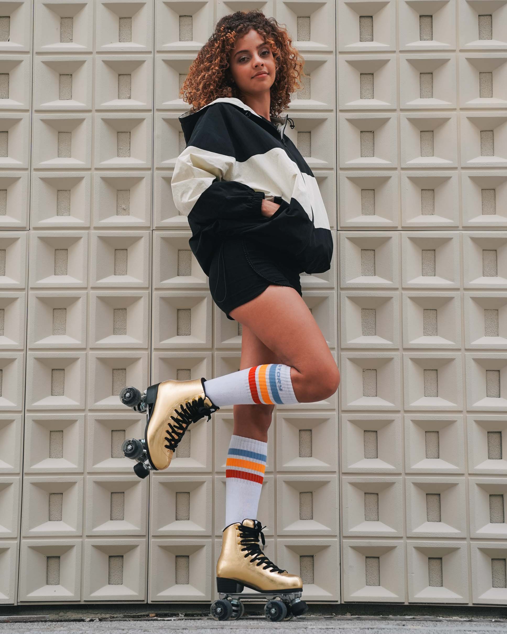 Story Disco Suede Quad Skates