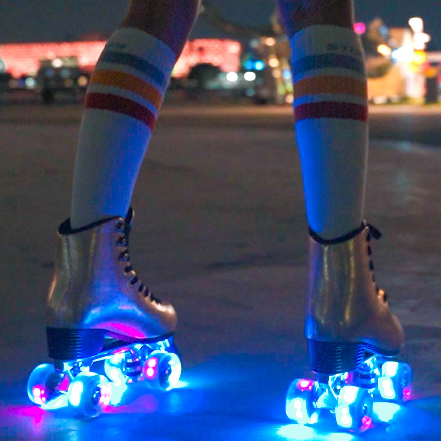 Story Disco Suede Quad Skates