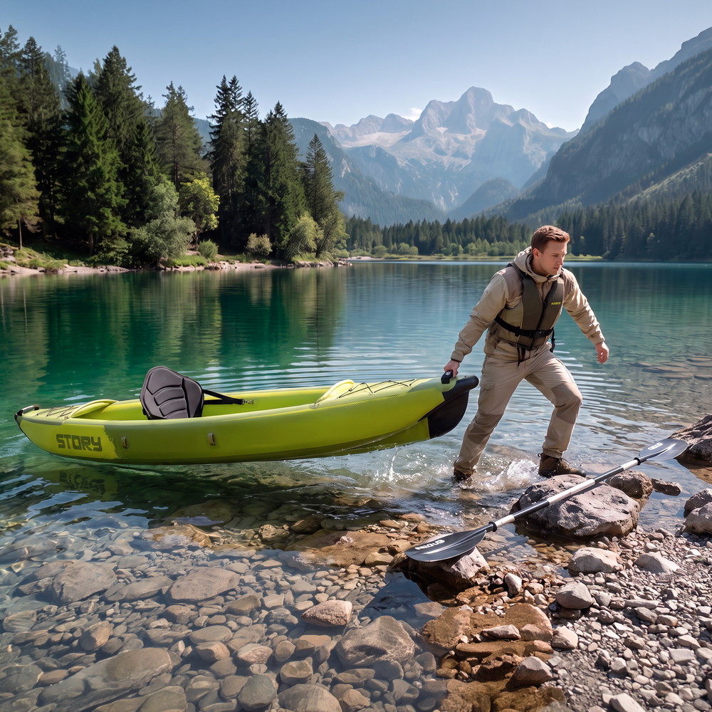 Story Division 1-Person Inflatable Kayak