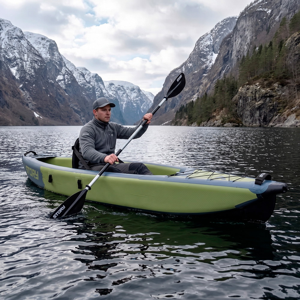 Story Division 1-Person Inflatable Kayak