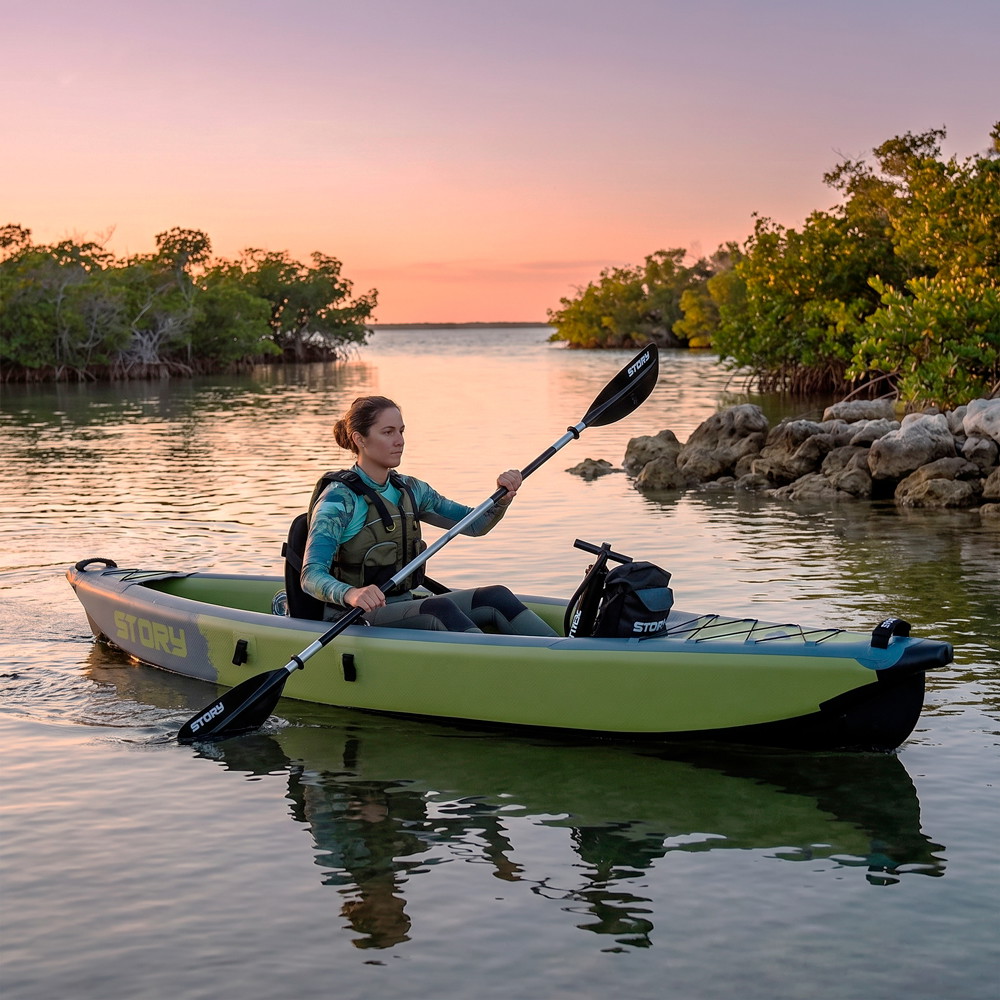 Story Division 1-Person Inflatable Kayak