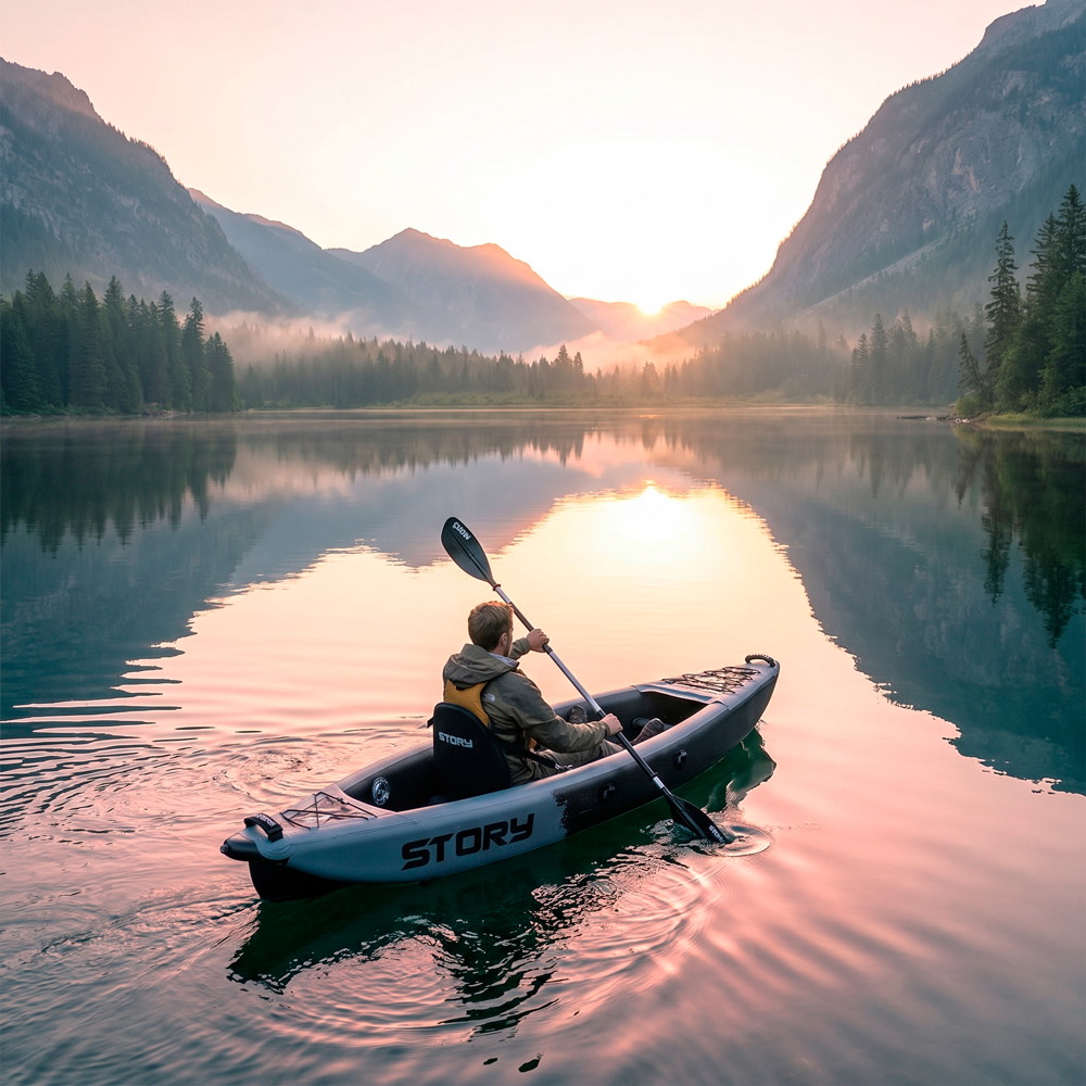 Story Division 1-Person Inflatable Kayak