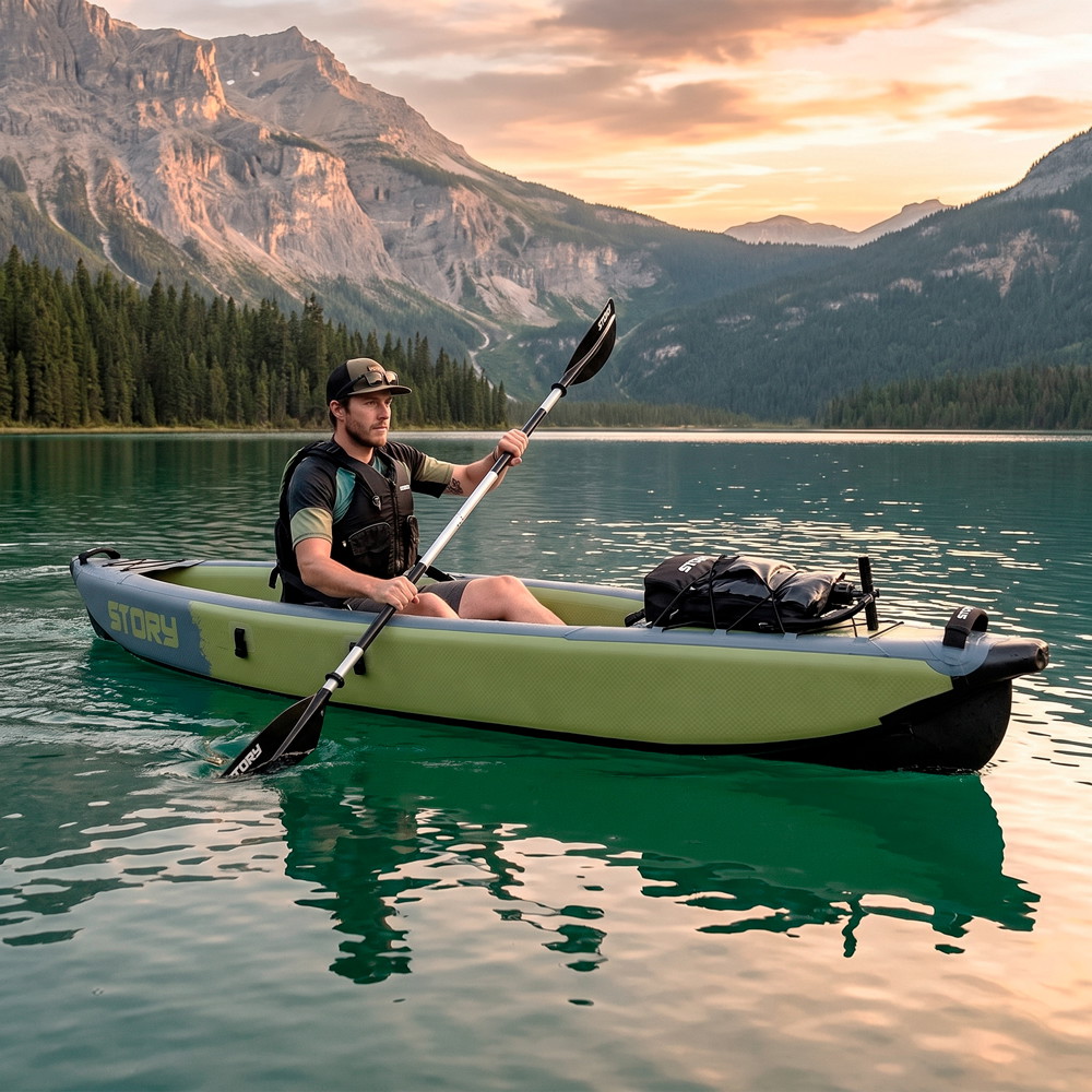 Story Division 1-Person Inflatable Kayak