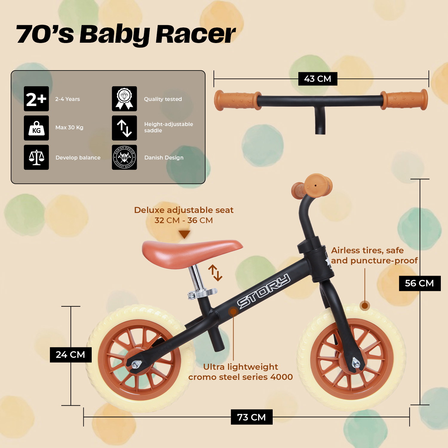 Story 70-es Baby Racer Futókerékpár