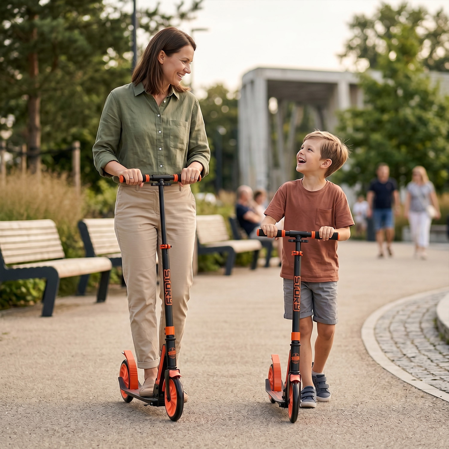 Story GO Deluxe Összecsukható Városi Roller