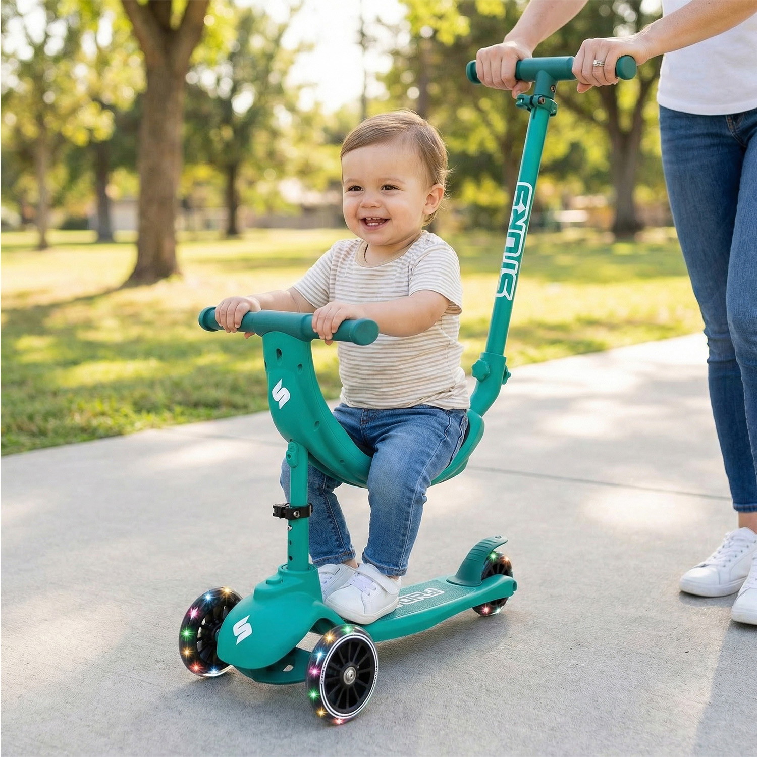 Story 4IN1 LED Gyerek 3-kerekű roller