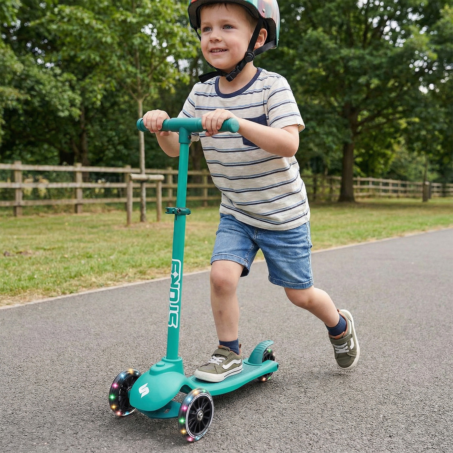 Story 4IN1 LED Gyerek 3-kerekű roller