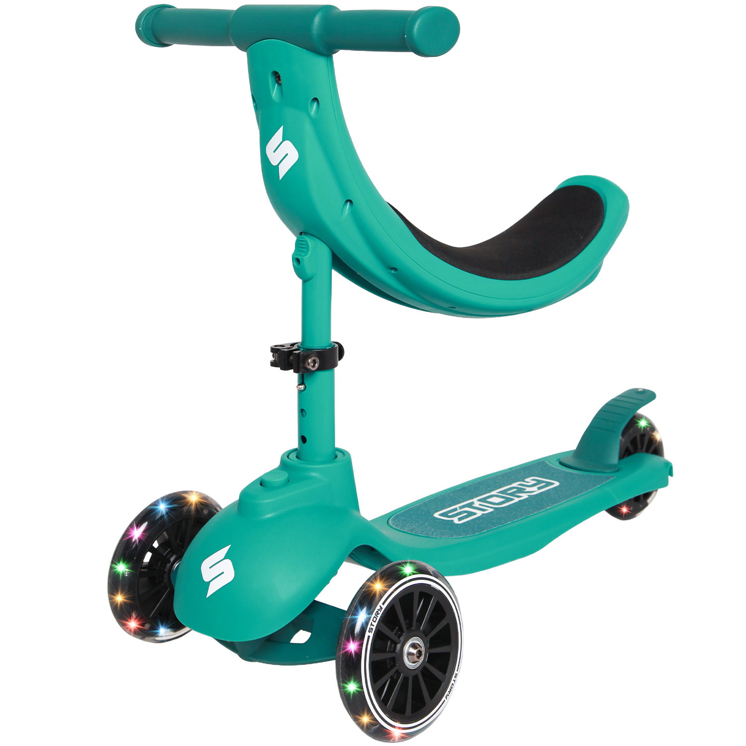 Story 4IN1 LED Gyerek 3-kerekű roller
