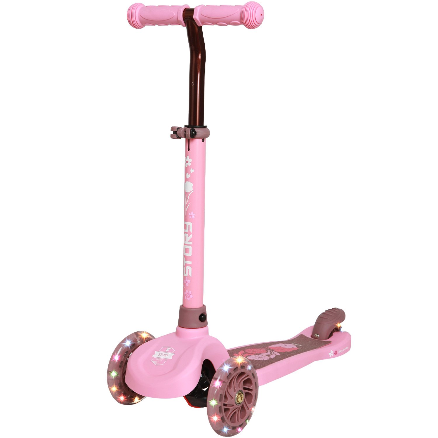 Story Mini LED 3 Wheel Scooter