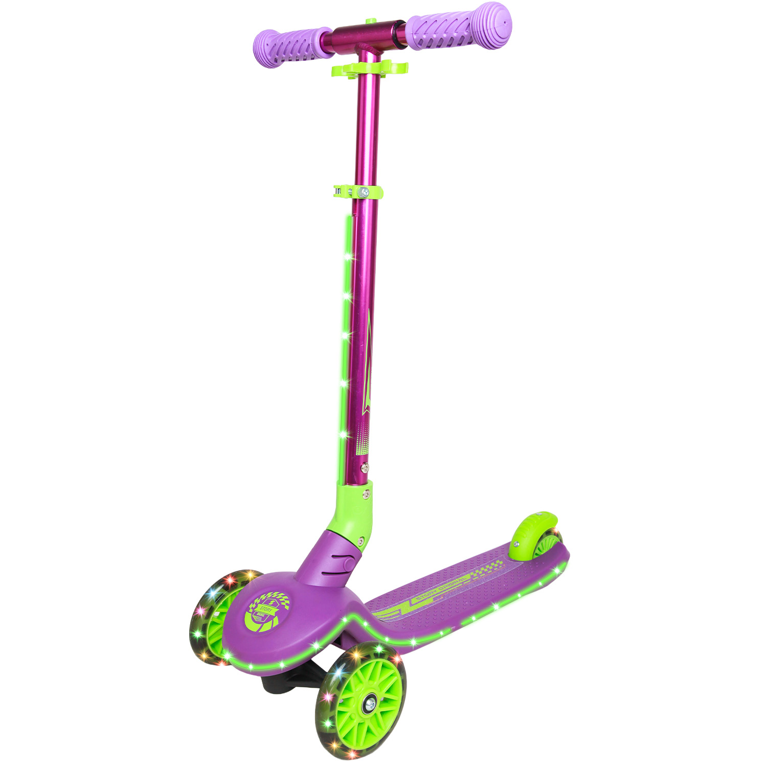 Story Party 3-wheel LED Kids Scooter