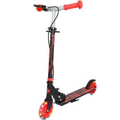 Story Play Kids Scooter With Handbrake And LED Wheels