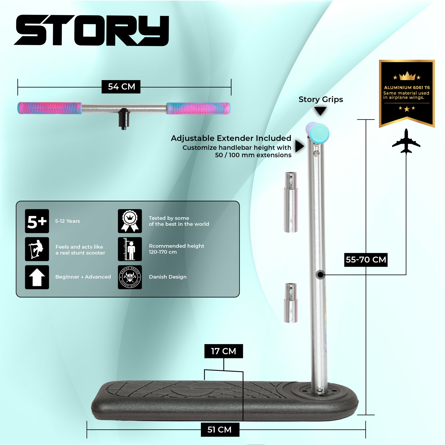 Story Original Trambulin robogó