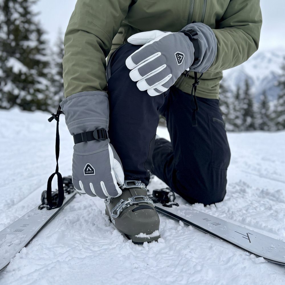 Annox Alpine Bőr Sísapkák