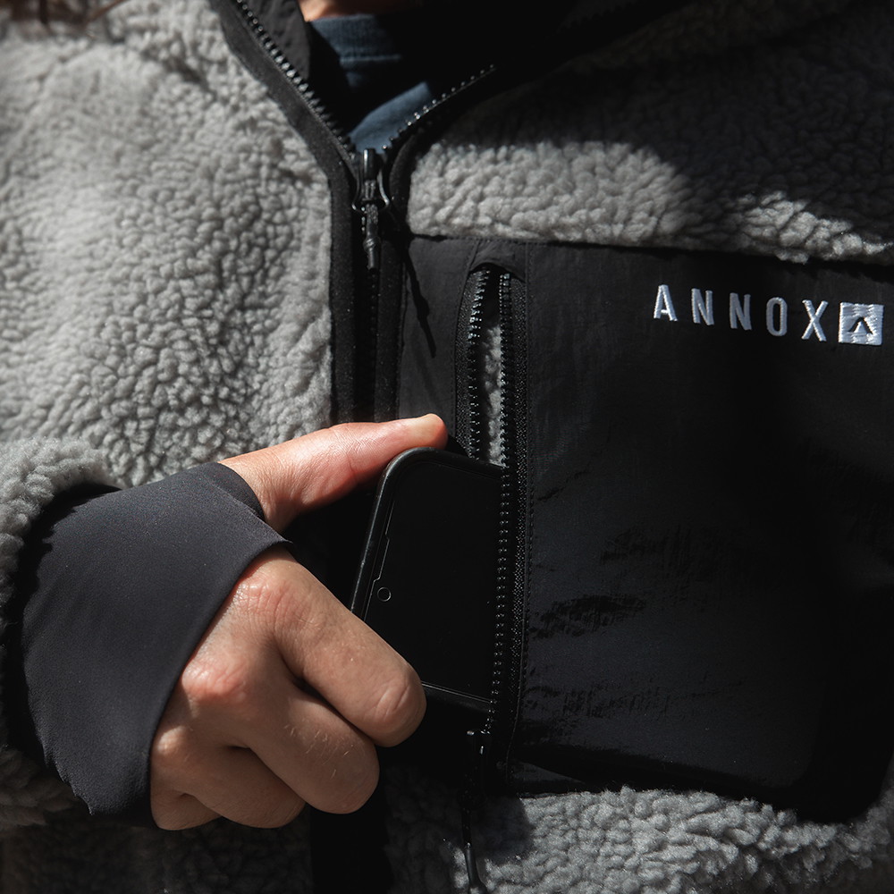 Annox HeatTrack Sherpa Gyapjú Dzseki