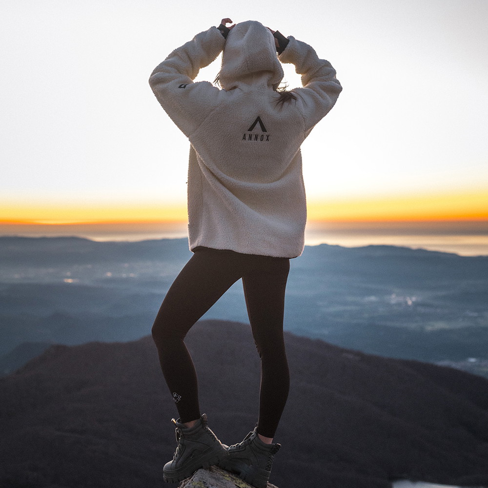 Annox Summit Hoodie Sherpa Gyapjú Dzseki