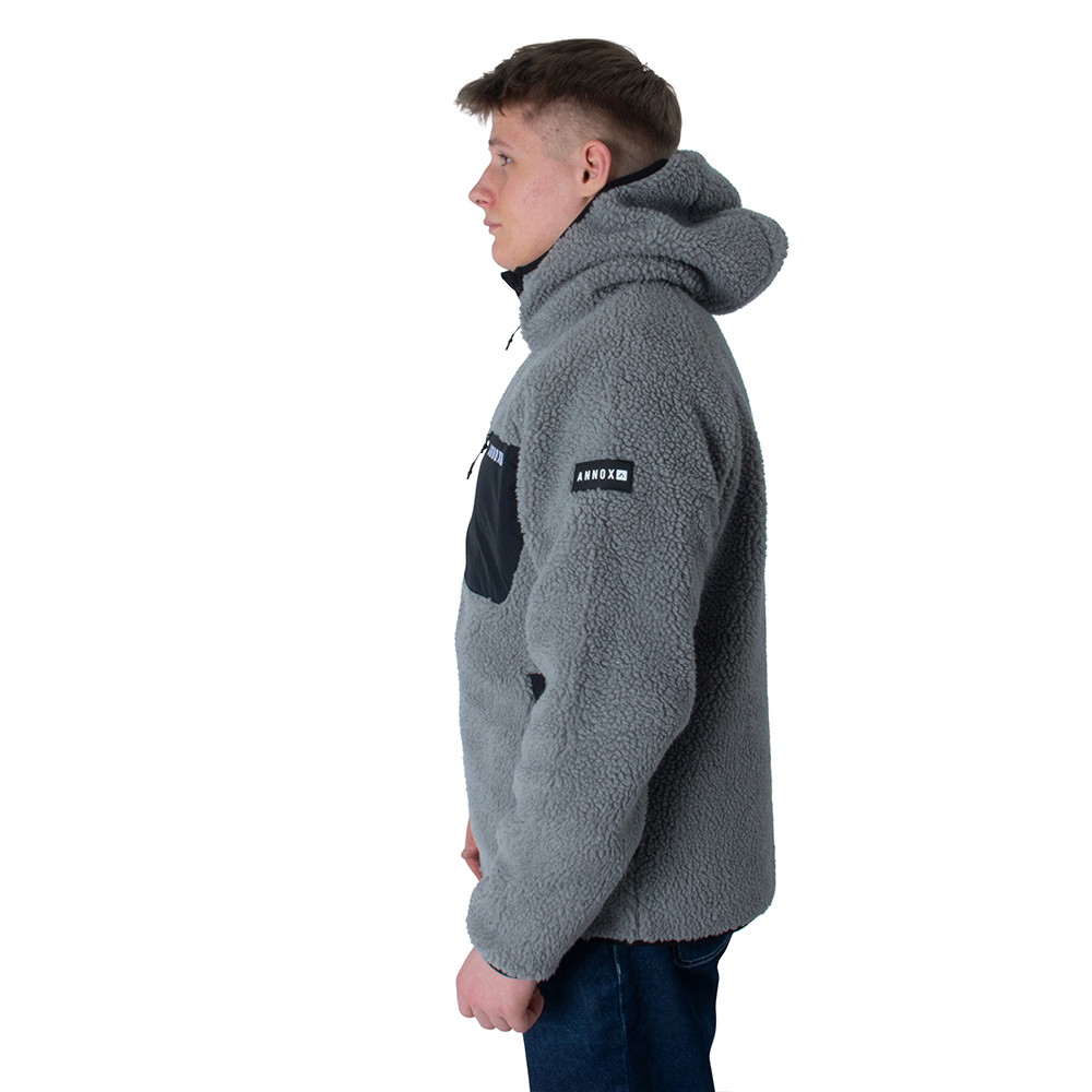 Annox Summit Hoodie Sherpa Gyapjú Dzseki