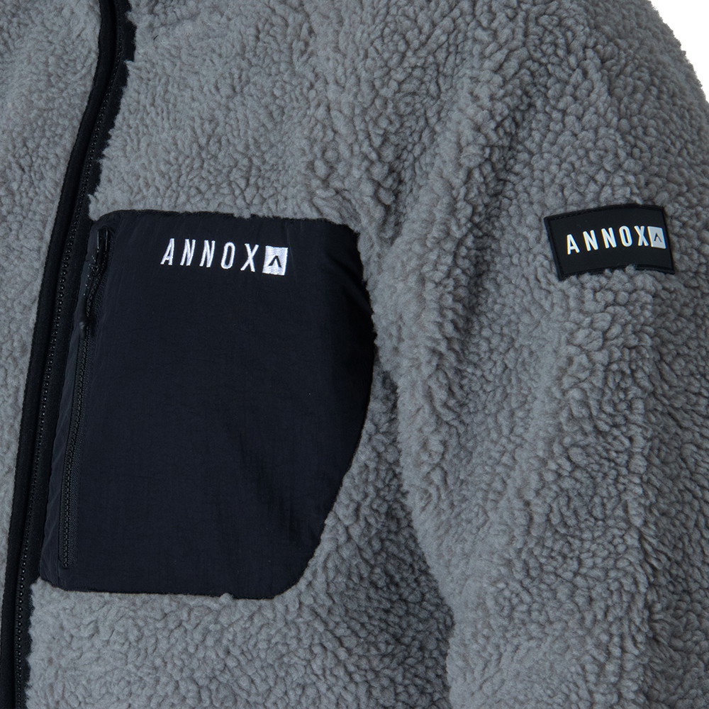Annox Summit Hoodie Sherpa Gyapjú Dzseki