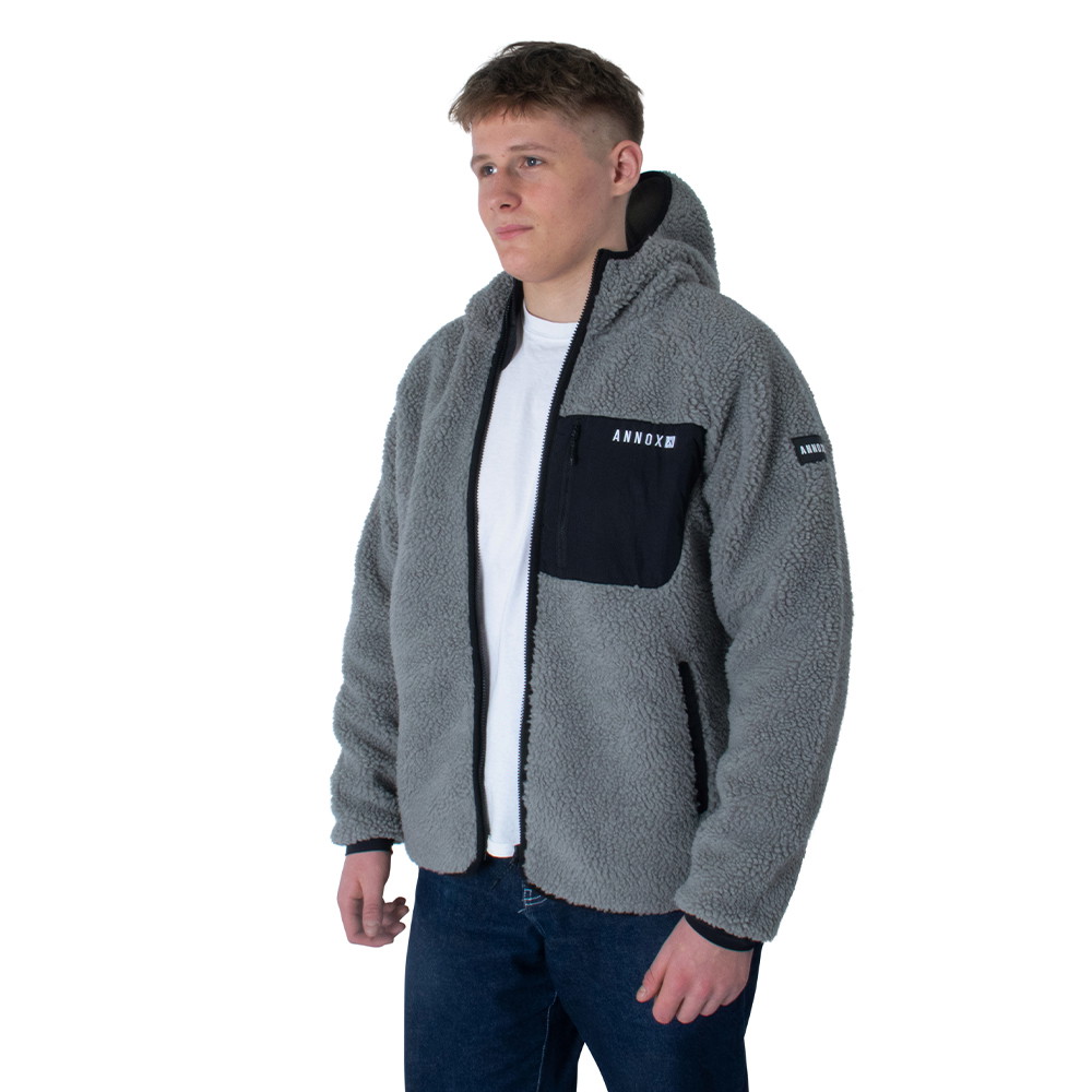 Annox Summit Hoodie Sherpa Gyapjú Dzseki