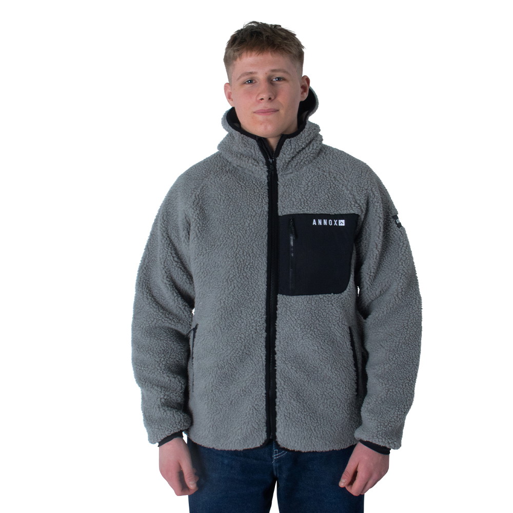 Annox Summit Hoodie Sherpa Gyapjú Dzseki