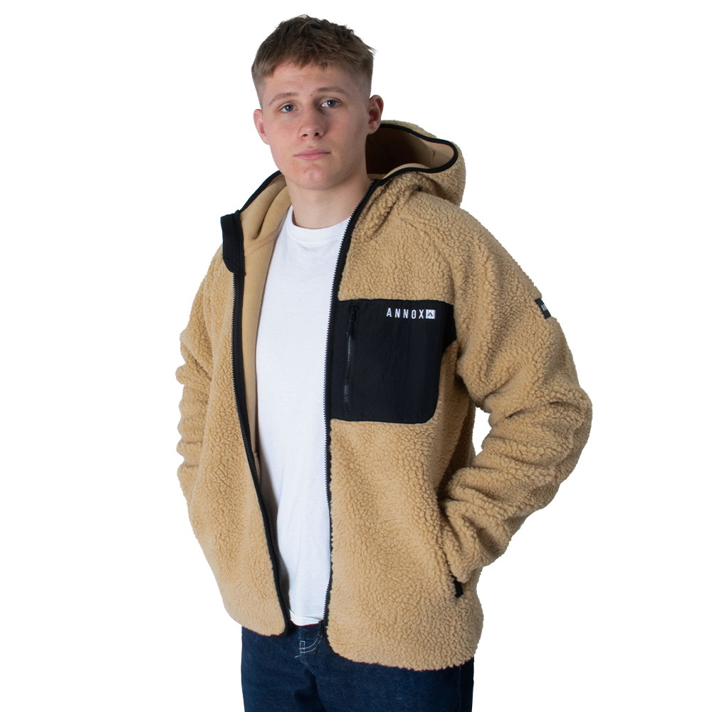 Annox Summit Hoodie Sherpa Gyapjú Dzseki