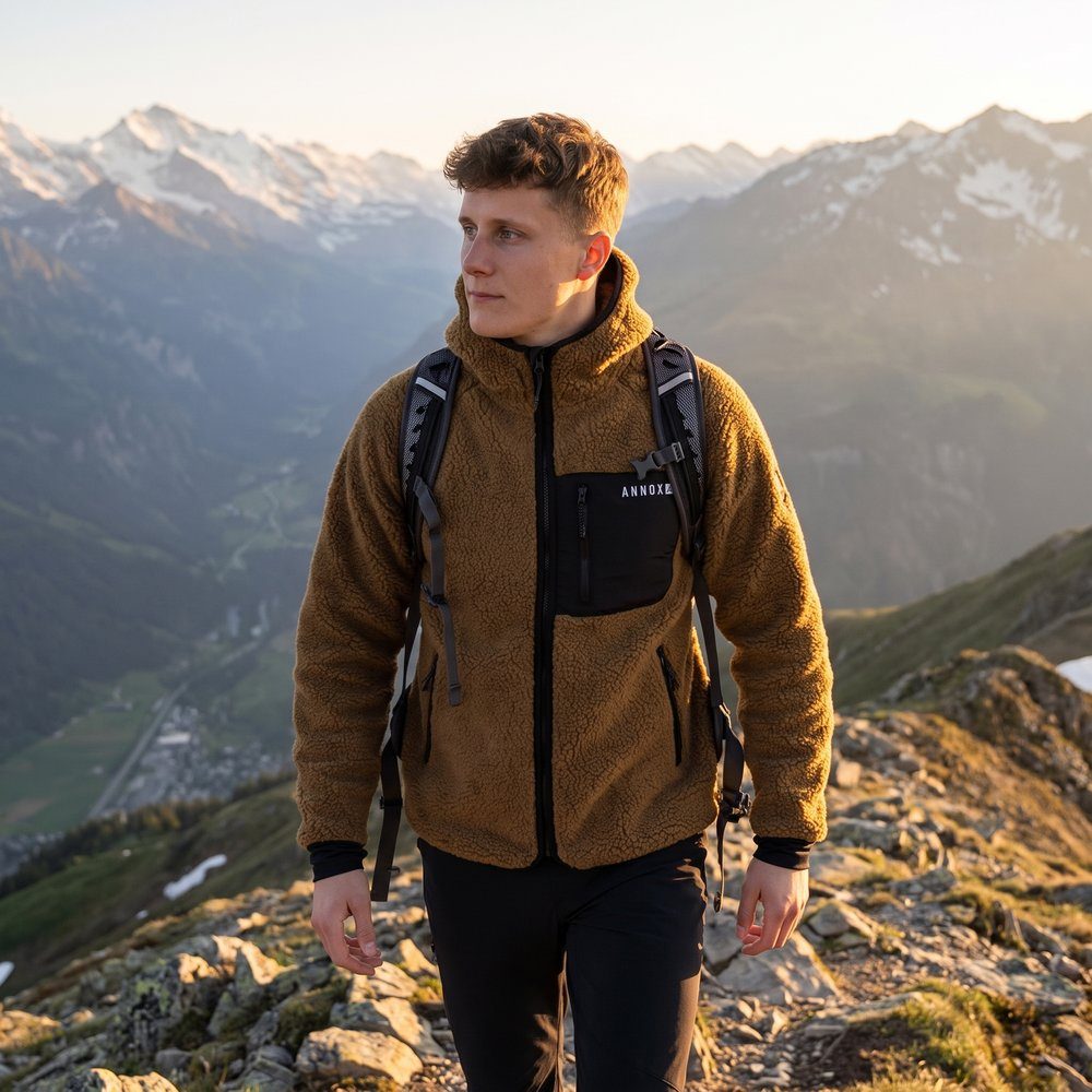 Annox Summit Hoodie Sherpa Fleece Kabát