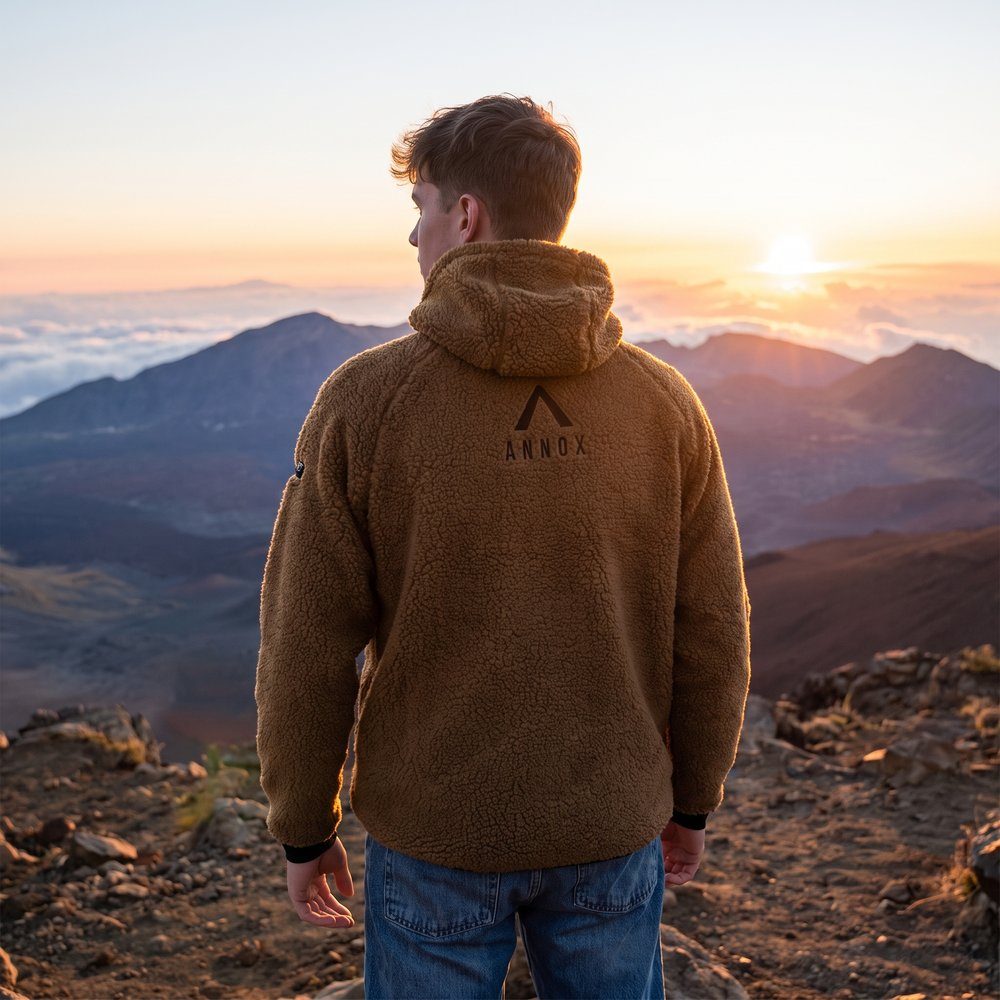 Annox Summit Hoodie Sherpa Fleece Kabát