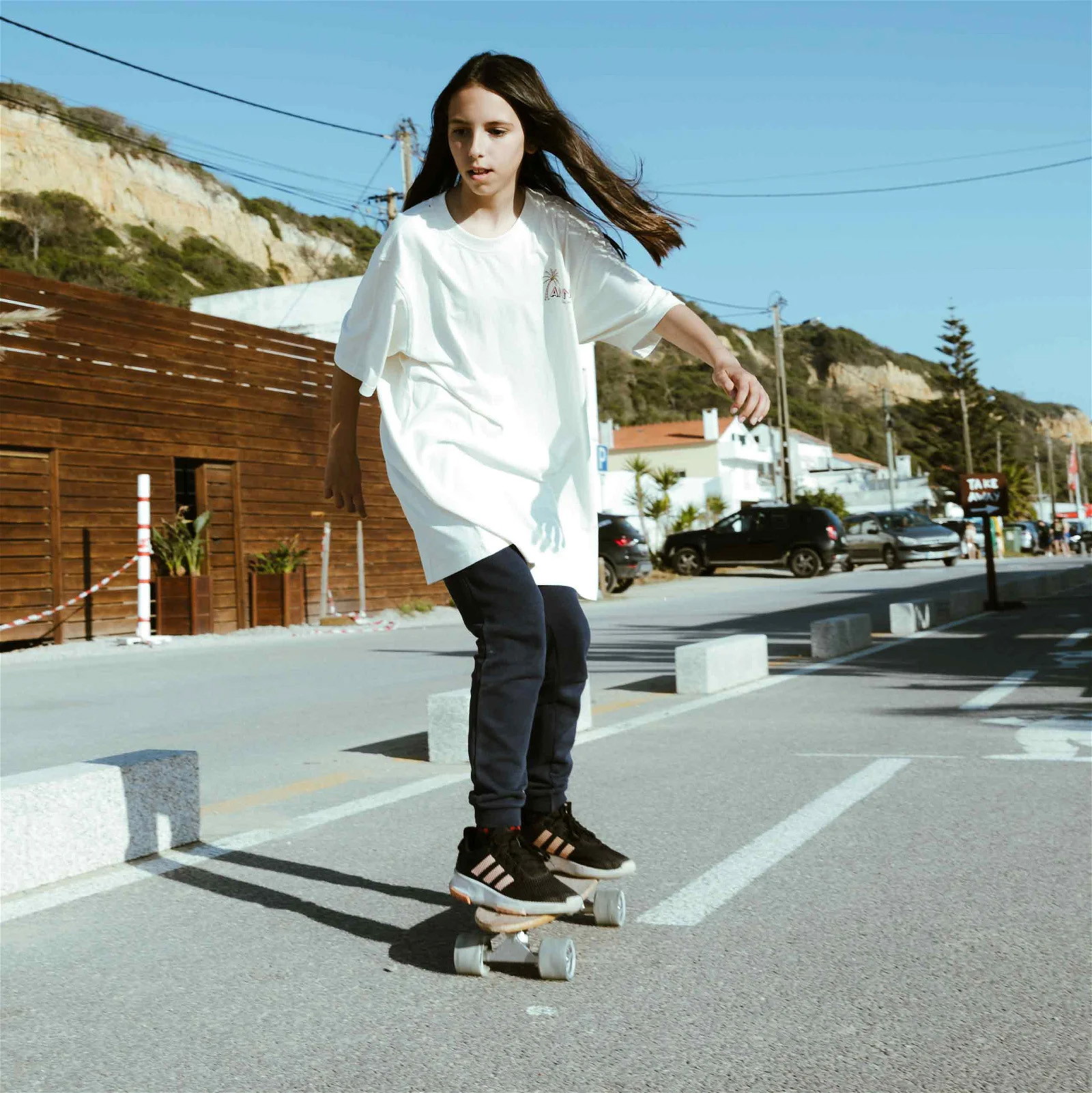 NKX Bones Mini Cruiser Skateboard 22"