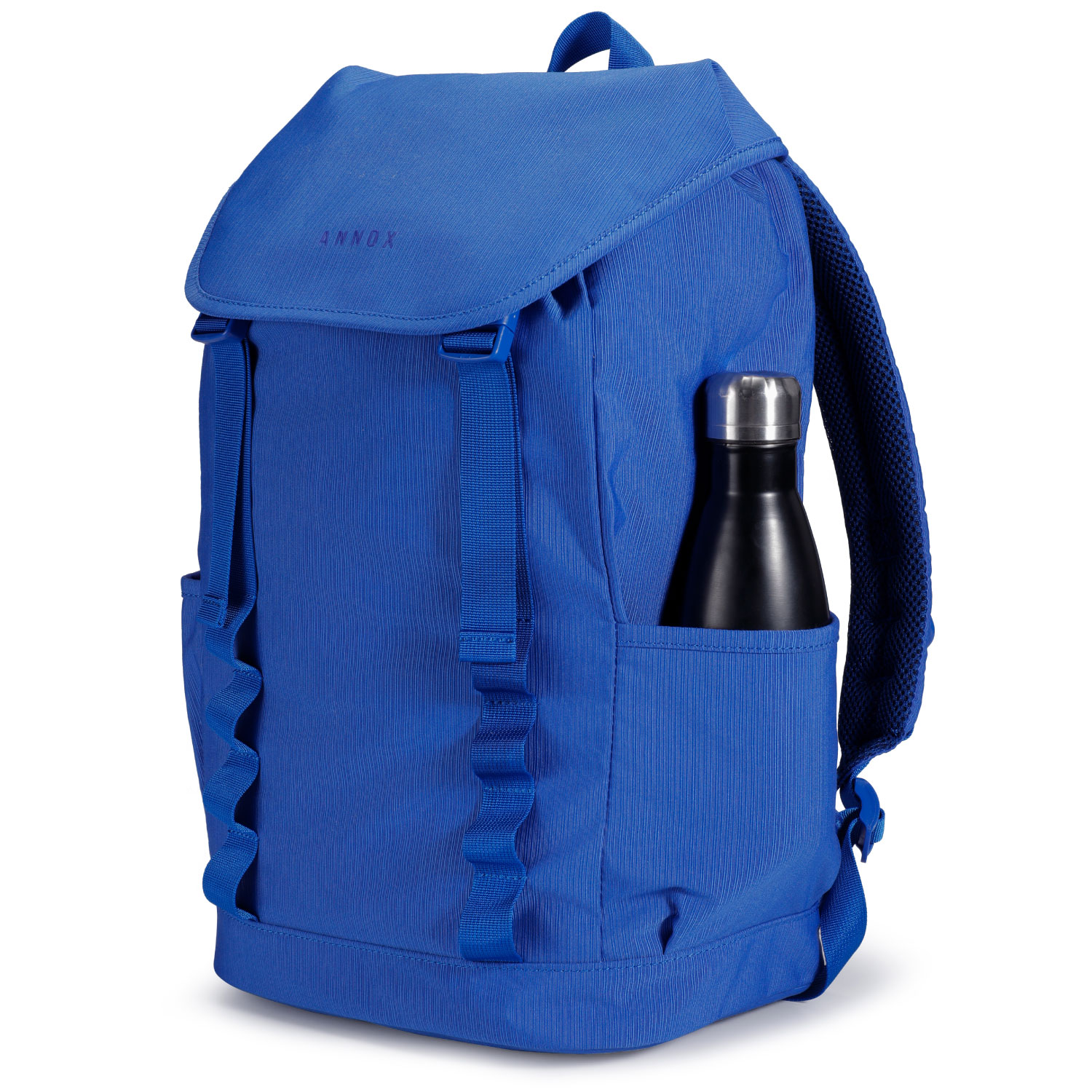 Annox Urban Roll 18L - Water-repellent Backpack With Laptop Compartment And Water Bottle Holder