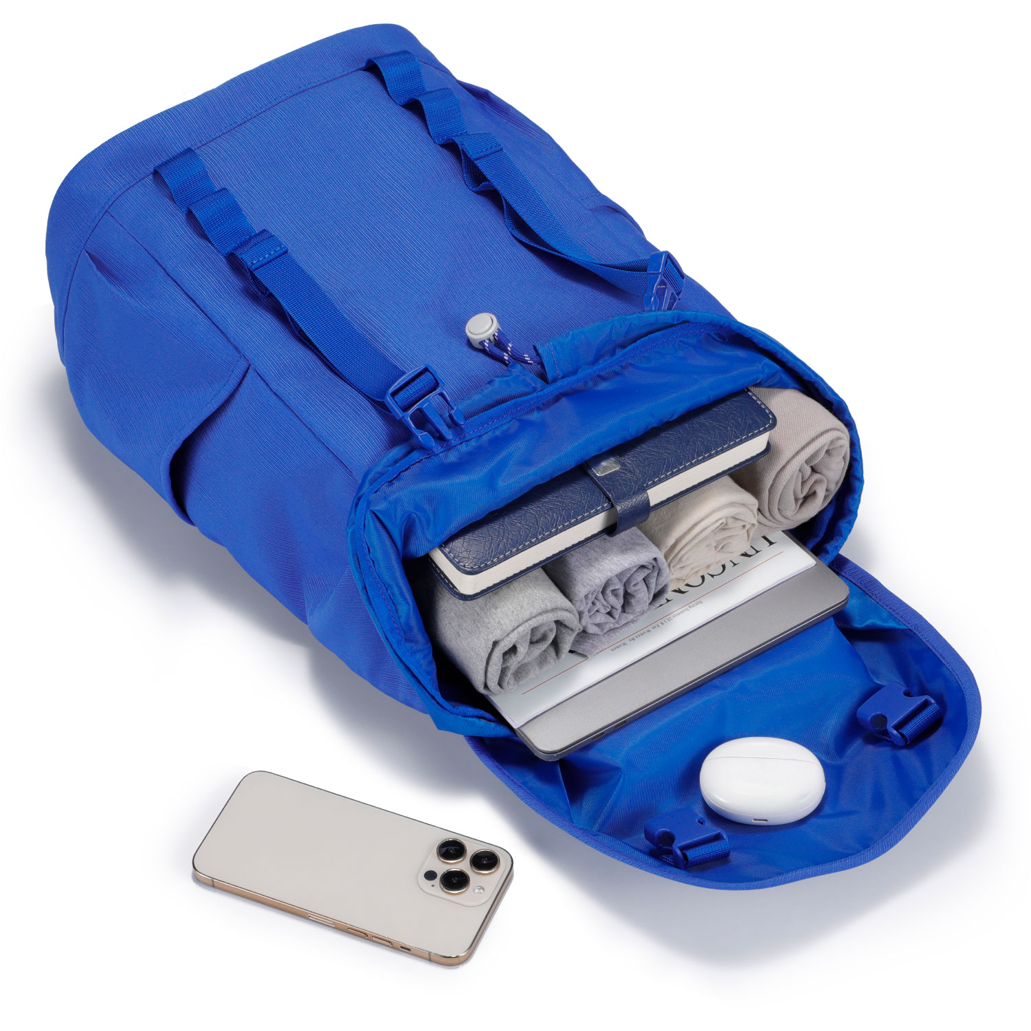 Annox Urban Roll 18L - Water-repellent Backpack With Laptop Compartment And Water Bottle Holder