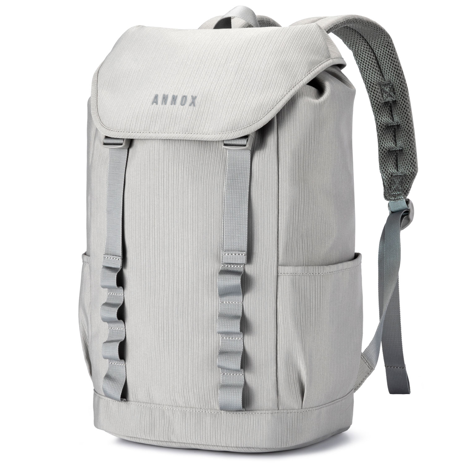 Annox Urban Roll 18L - Water-repellent Backpack With Laptop Compartment And Water Bottle Holder