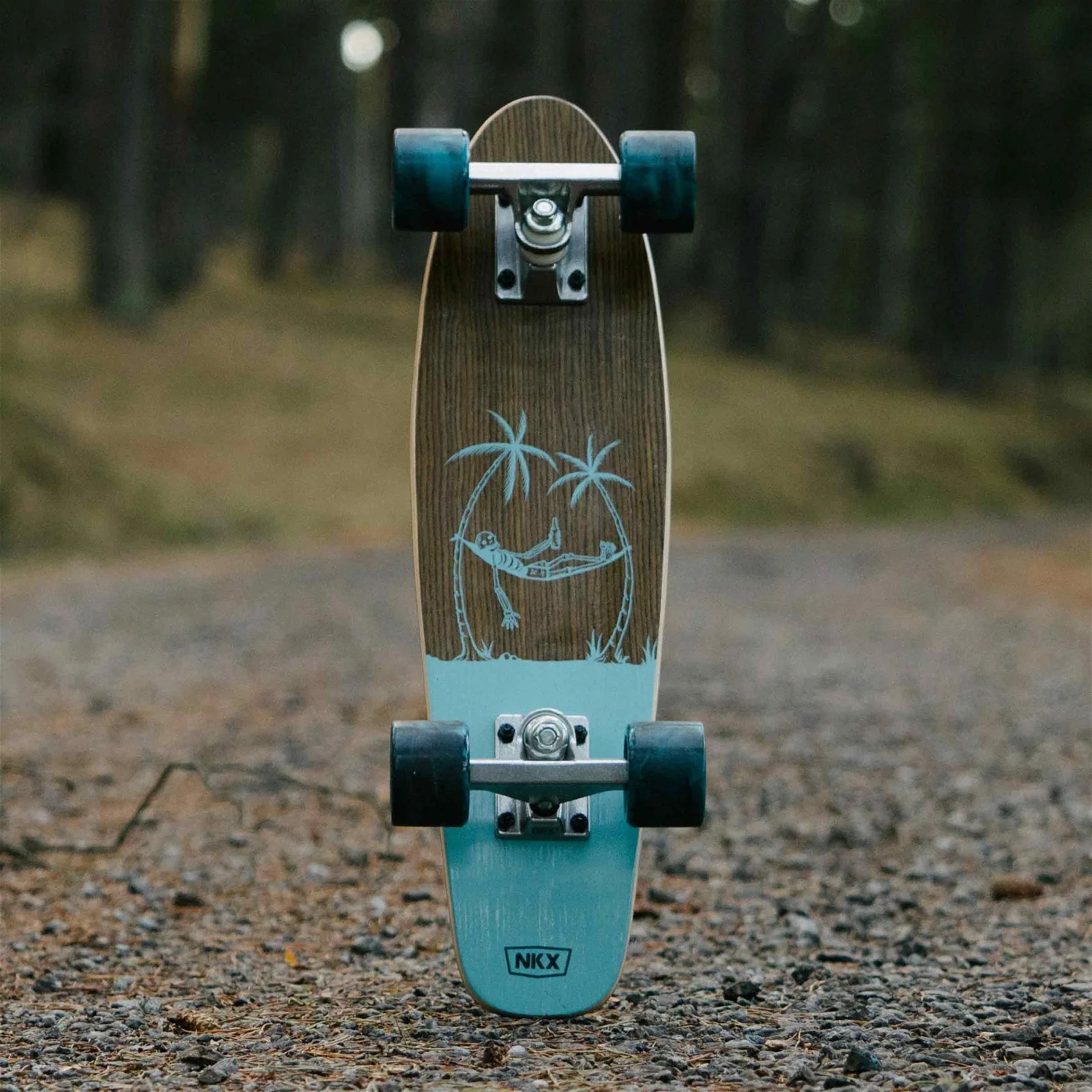 NKX Bones Mini Cruiser Skateboard 22"