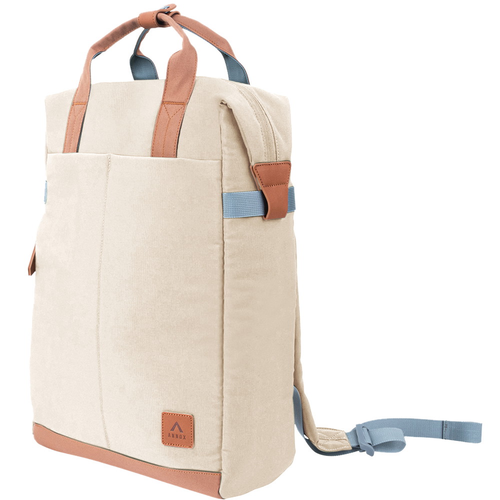 Annox Follow Your Passion Backpack – Water-repellent backpack in upcycled material