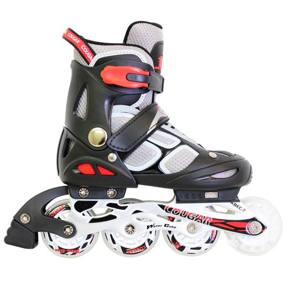 Cougar Kids Adjustable Inline Skates LED