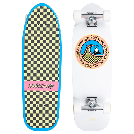 Quiksilver Bubble Wave Skateboard 9"