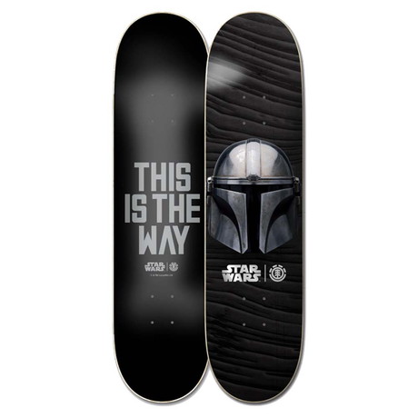 Element Mandalorian Beskar Skateboard Deck 8.25"