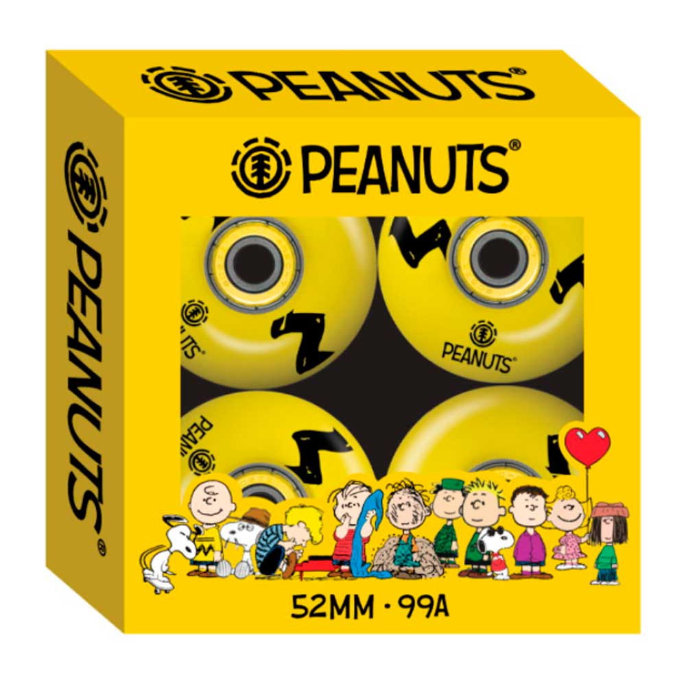 Element Peanuts Charlie Brown Stripe Skateboard Wheels