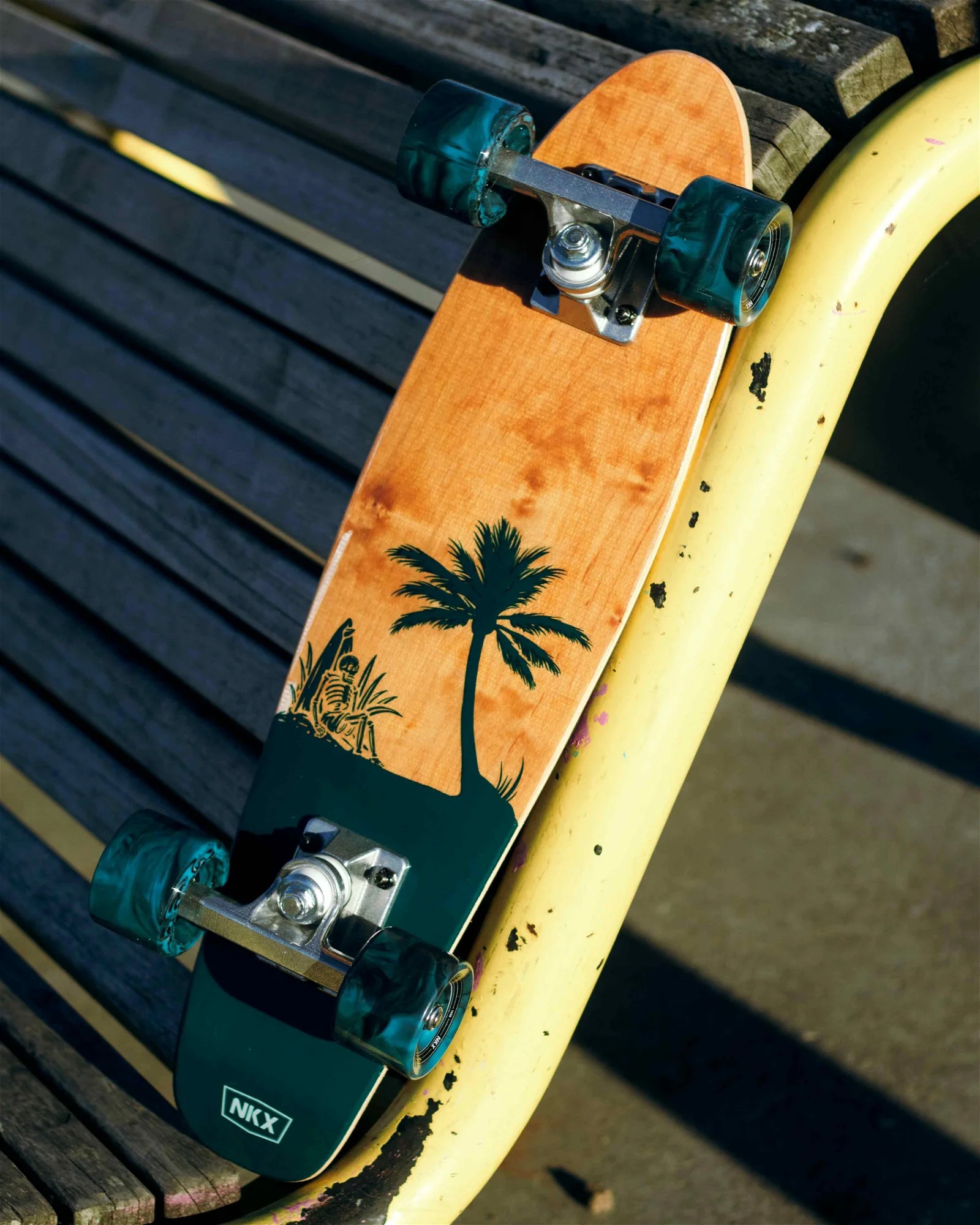 NKX Bones Mini Cruiser Skateboard 22"