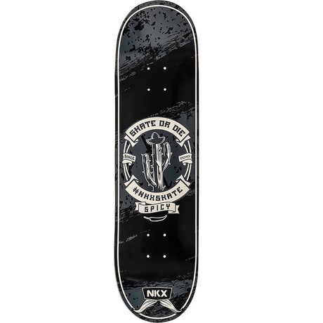 NKX Skate Or Die Skateboard Deck 7.5"